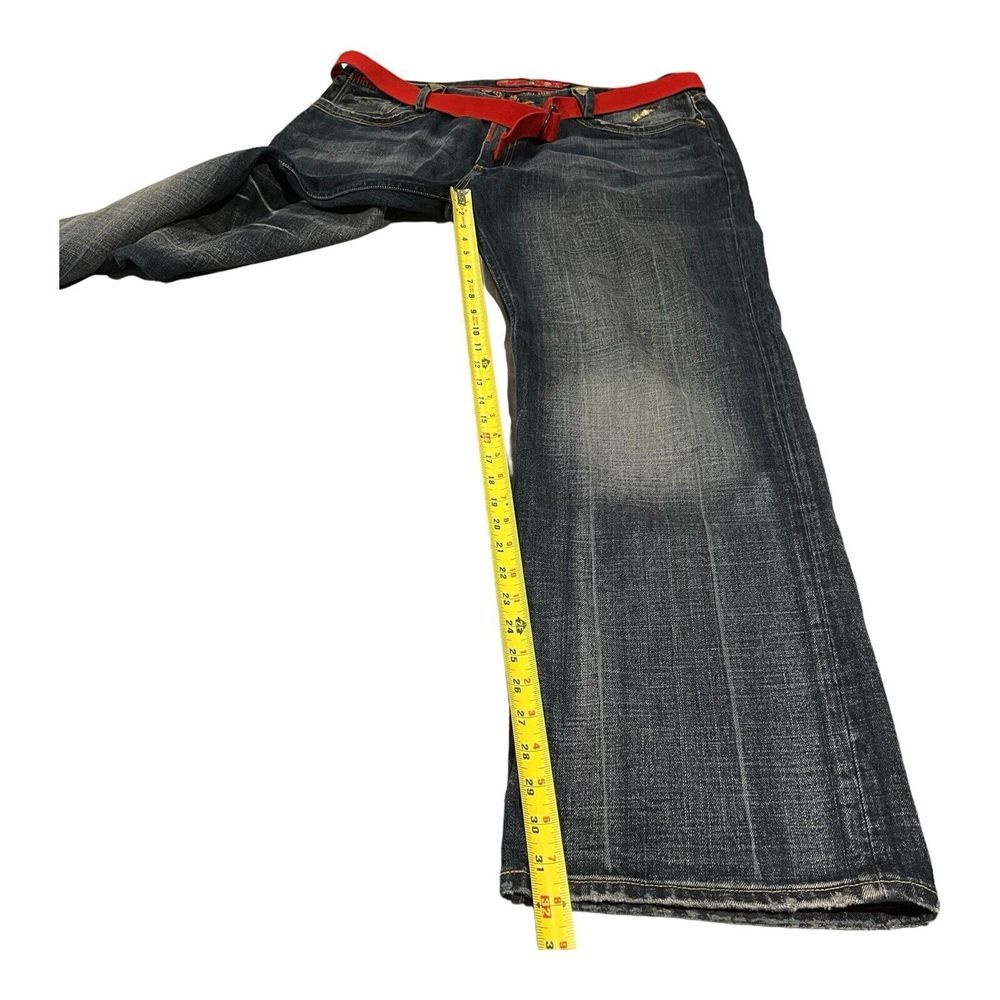 Vintage Baggy Y2K Stash House Denim‎ Jeans size 40 Distressed style RN 0100964 - Picture 5 of 16